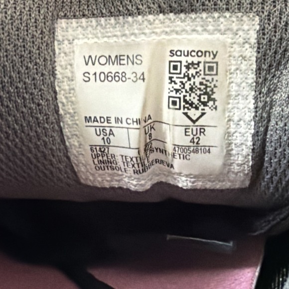 Saucony Excursion TR 15 Shoes Womens Sz 10‎ Black Pink S10668-34 Trail Running - Picture 12 of 16